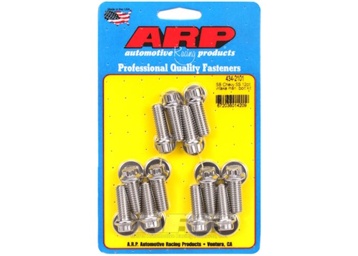 434-2101 SB Chevy SS 12pt intake manifold bolt kit