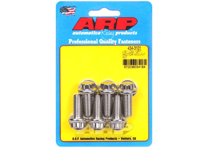 434-3101 LS1 LS2 SS 12pt motor mount bolt kit