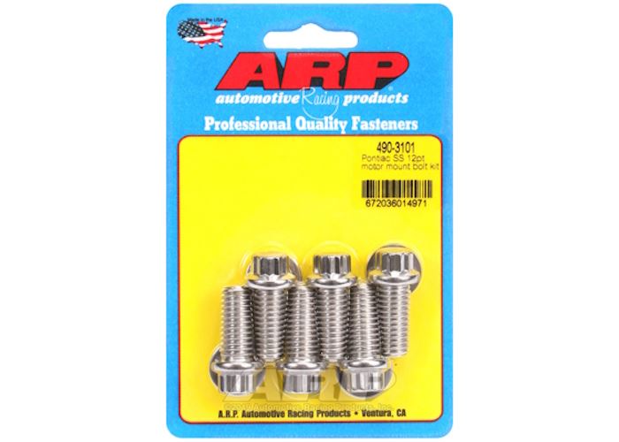 490-3101 Pontiac SS 12pt motor mount bolt kit