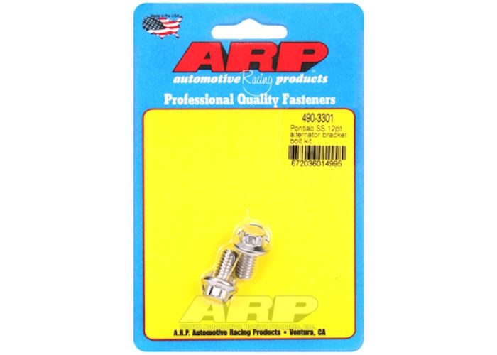 490-3301 Pontiac SS 12pt alternator bracket bolt kit