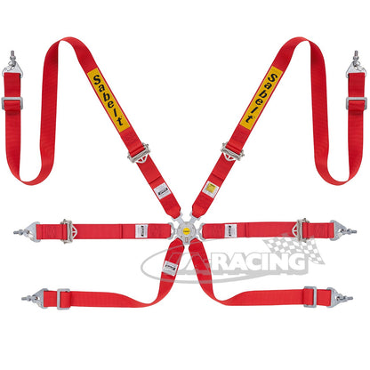 Sabelt Silver Rally 2-2 Sicherheitsgurt, Aluminiumversteller