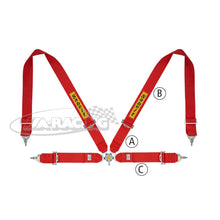 Sabelt Steel Four Point Sicherheitsgurt, Stahlversteller