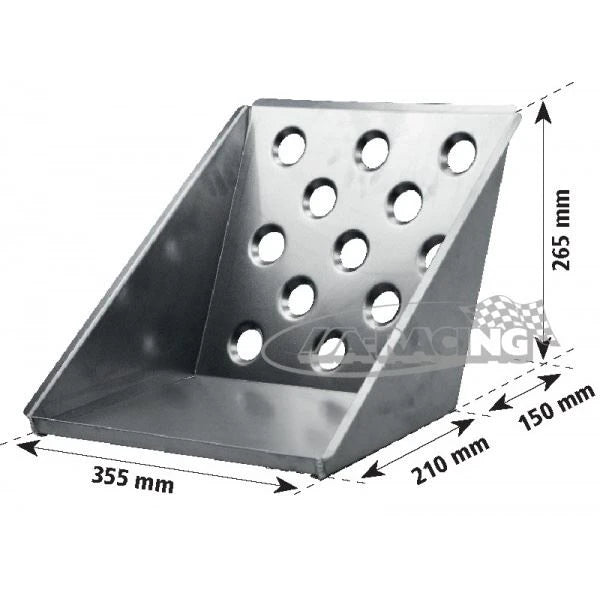 Aluminium Fussstütze für Beifahrer