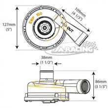 Elektronische Wasserpumpe EWP150 mit Alugehäuse, Förderleistung 162 l/min