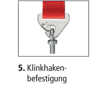 Sabelt Clubman Sicherheitsgurt mit Klinkhakenfestigung