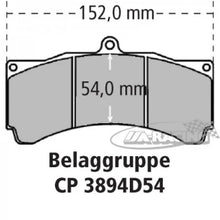 6-Kolben Alu-Bremssattel CP5555 für Scheiben-Ø 330-362mm Stärke 32,00mm