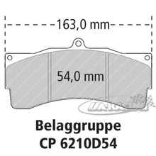 6-Kolben Radi-CAL™ Bremssattel CP7269 für Scheibenstärke 36,00mm