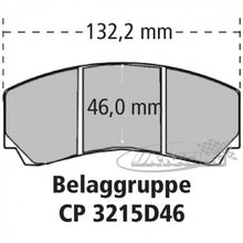4-Kolben Radi-CAL™ Bremssattel CP9448 für Scheibenstärke 28,00 - 32,00mm, Kolbendurchmesser 2x38,10mm und 2x41,30mm