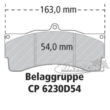 6-Kolben Radi-CAL™ Bremssattel CP9665 für Scheibenstärke 32,00 - 36,00mm
