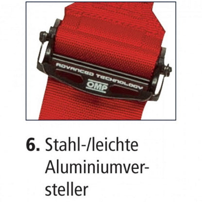 OMP FIRST 2 Sicherheitsgurt