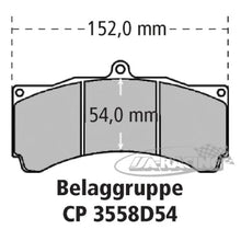 6-Kolben Radi-CAL™ Bremssattel CP9668 für Scheibenstärke 32,00 - 36,00mm