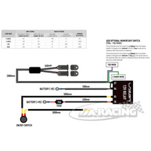 Lazer Kabelbaum für 2 Module, Deutsch DT-Anschlussstecker Carbon 6 Gen3