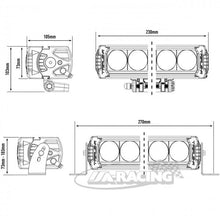 LAZER Triple-R 750, Gen. 2 Scheinwerfermodul mit 4 LED