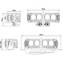 LAZER Triple-R 1250, Gen. 2 Scheinwerfermodul mit 12 LED
