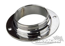 Chrom/Messing Tankdeckelflansch Monza und Aston 2,5" zum Verschrauben