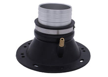 Sammeltrichter 4" mit Flansch und Überlauf