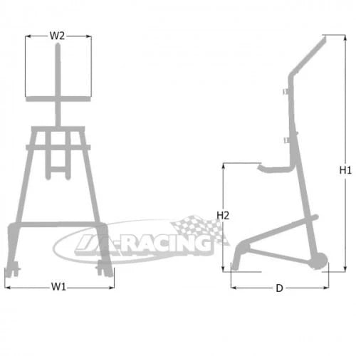 B&G Tankflaschen Ständer für ATL Tankflaschen