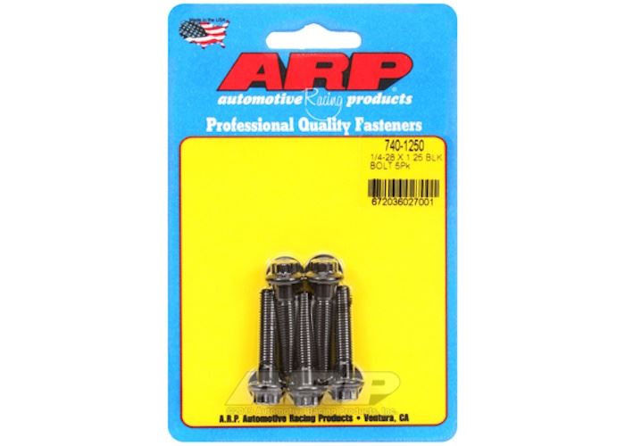 1/4-28"UNF Schrauben Stahl mit 12-Kant Kopf