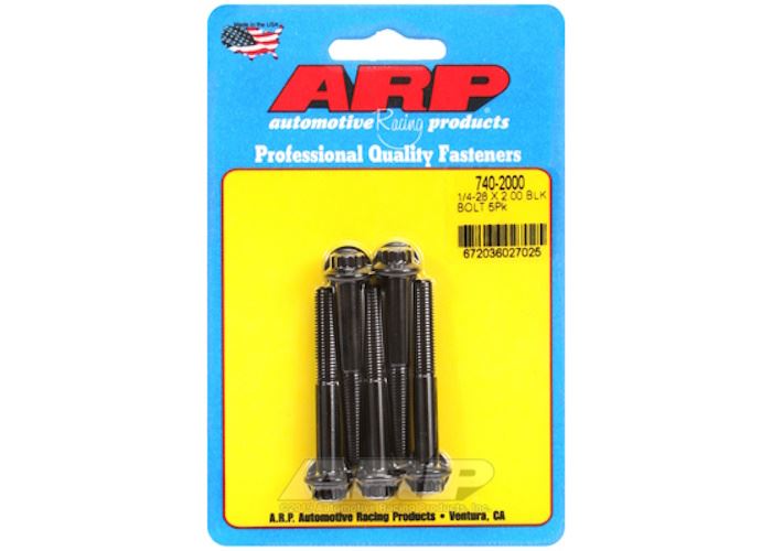1/4-28"UNF Schrauben Stahl mit 12-Kant Kopf
