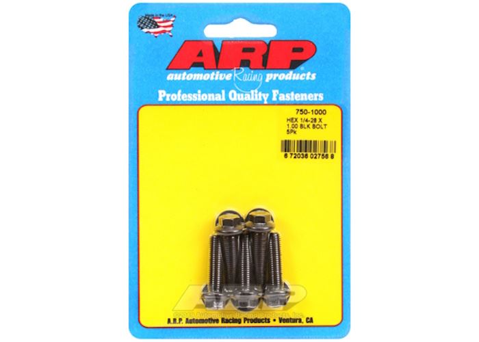 1/4-28"UNF Schrauben Stahl mit 6-Kant Kopf