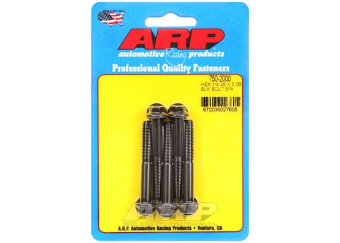 1/4-28"UNF Schrauben Stahl mit 6-Kant Kopf