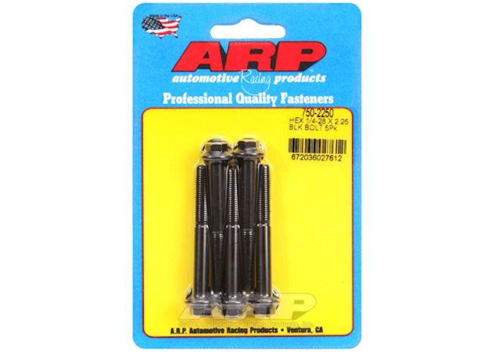 1/4-28"UNF Schrauben Stahl mit 6-Kant Kopf