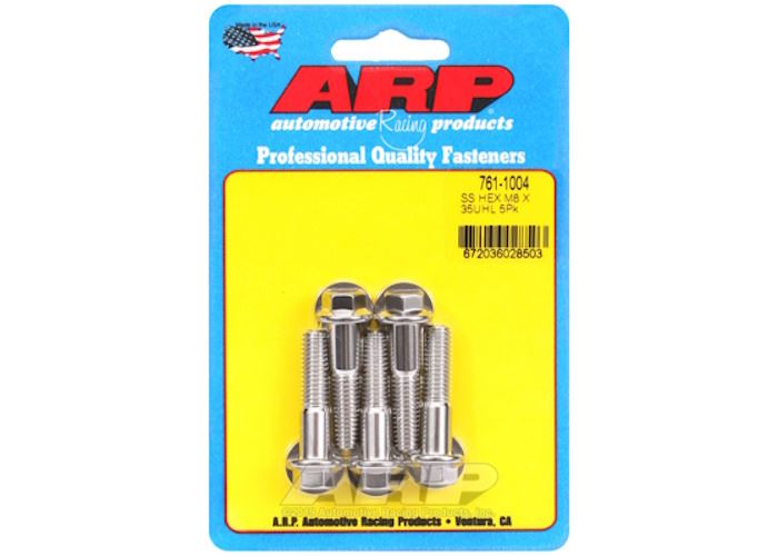 M8x1,25 Schrauben Edelstahl mit 6-Kant Kopf