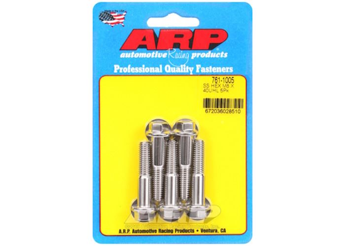 M8x1,25 Schrauben Edelstahl mit 6-Kant Kopf