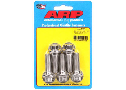 M12x1,5 Schrauben Edelstahl mit 12-Kant Kopf