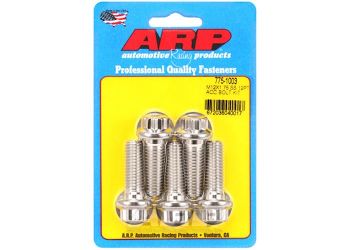 M12x1,75 Schrauben Edelstahl mit 12-Kant Kopf