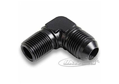 Verbindungs Adapter UNF X NPT Aluminium 90°