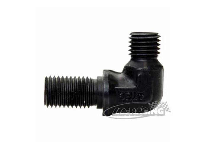 Metrische Bulkhead Adapter 90°