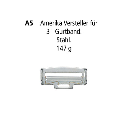 Sabelt Steel Four Point Sicherheitsgurt, Stahlversteller