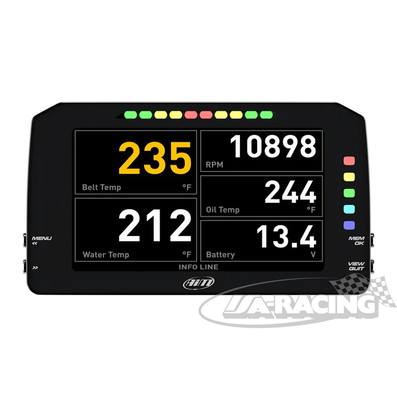 AIM MXP 1.3 TFT Dash Display Logger, 6"