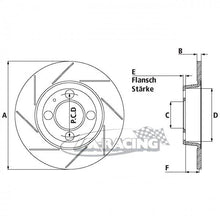 Ø 254,00mm x 20,7mm AP Bremsscheibe CP2589-120G4