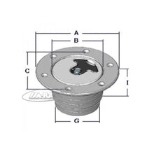 Newton Aero 200 Tankdeckel mit Flansch ohne Schloss