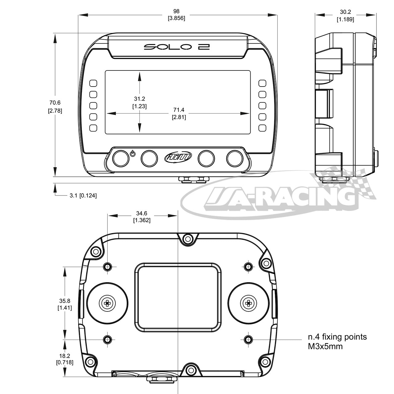 AIM SOLO2 DL Laptimer
