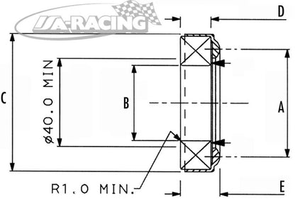 Ausrücklager 54 x 40mm