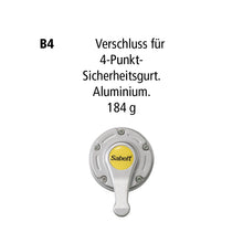 Sabelt Silver KIT CAR Sicherheitsgurt, Aluminiumversteller