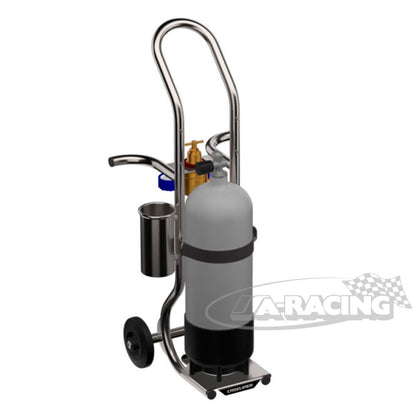Caseliner Flaschenwagenkit PRO-1 15l Flasche und Druckregler R4