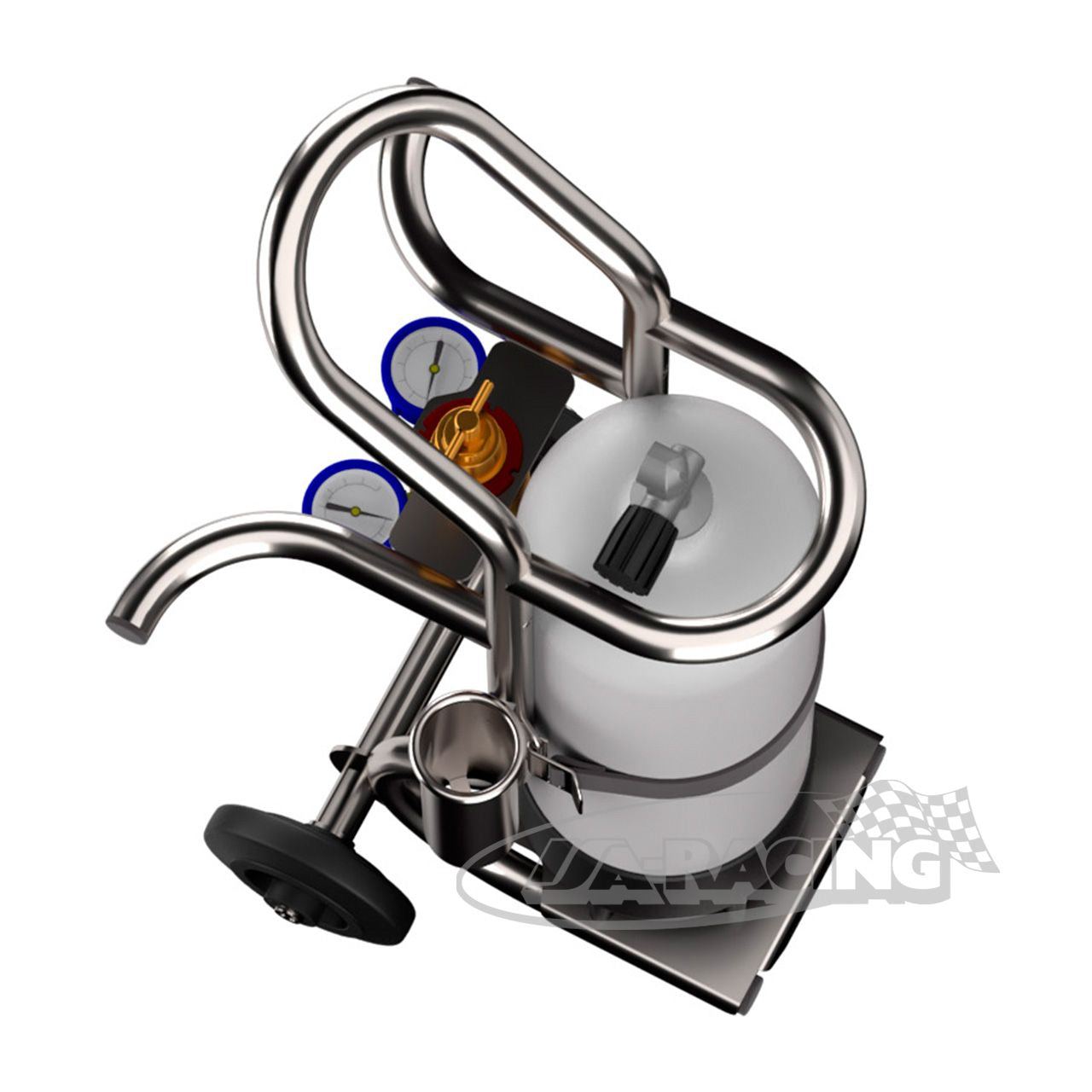 Caseliner Flaschenwagenkit PRO-1 18l Flasche und Druckregler R1