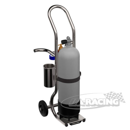 Caseliner Flaschenwagenkit PRO-1 18l Flasche und Druckregler R4