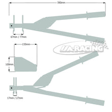 BG Bremsbelagzange verstellbar, Edelstahl