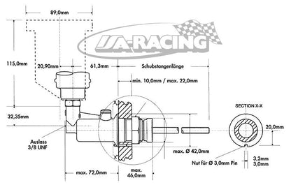 CP4400 Aluminiumzylinder