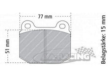CP5119 D50 AP Racing Bremsbelag