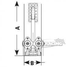 CP5500 AP Racing Pedaleinheit stehend 1 Pedal Bremse