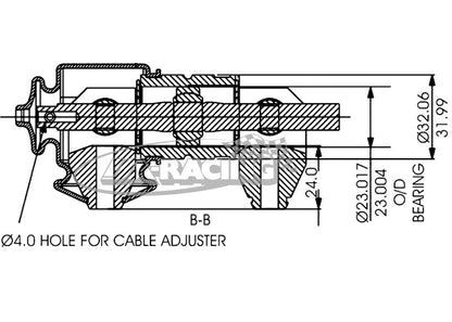 CP5500-9 AP Racing Waagebalken