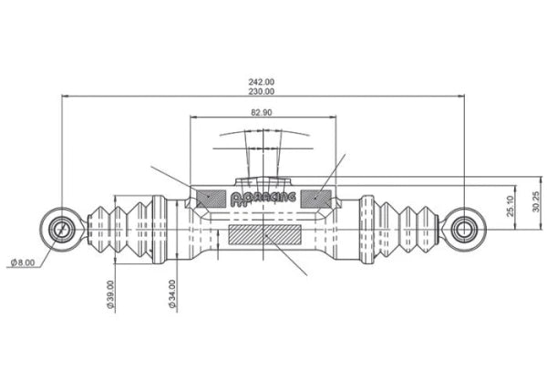 CP5540EHB Handbremszylinder