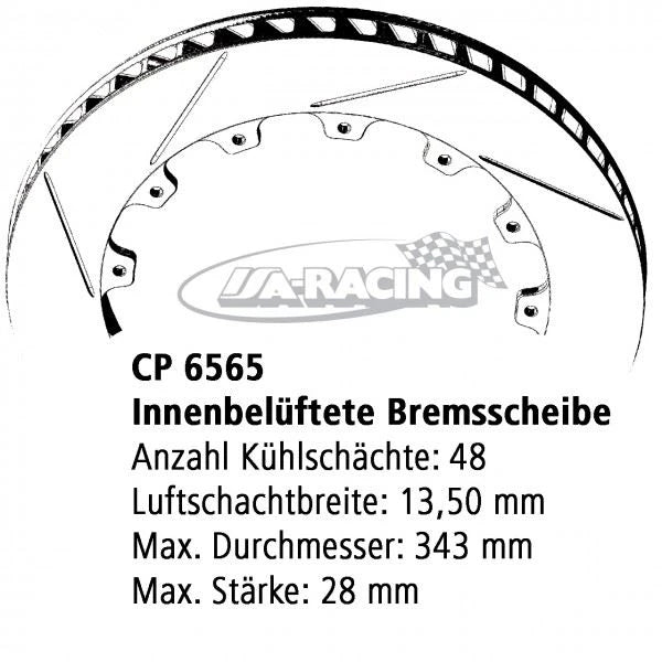 Ø 330,00mm x 28,0mm AP Bremsscheibe CP6565-194/95CG8