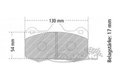 CP6600 D55 AP Racing Bremsbelag